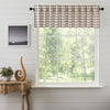 Annie Buffalo Portabella Check Valance 16x90