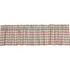 Annie Buffalo Portabella Check Valance 16x90