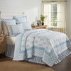 Avani Blue Luxury King Quilt 120Wx105L