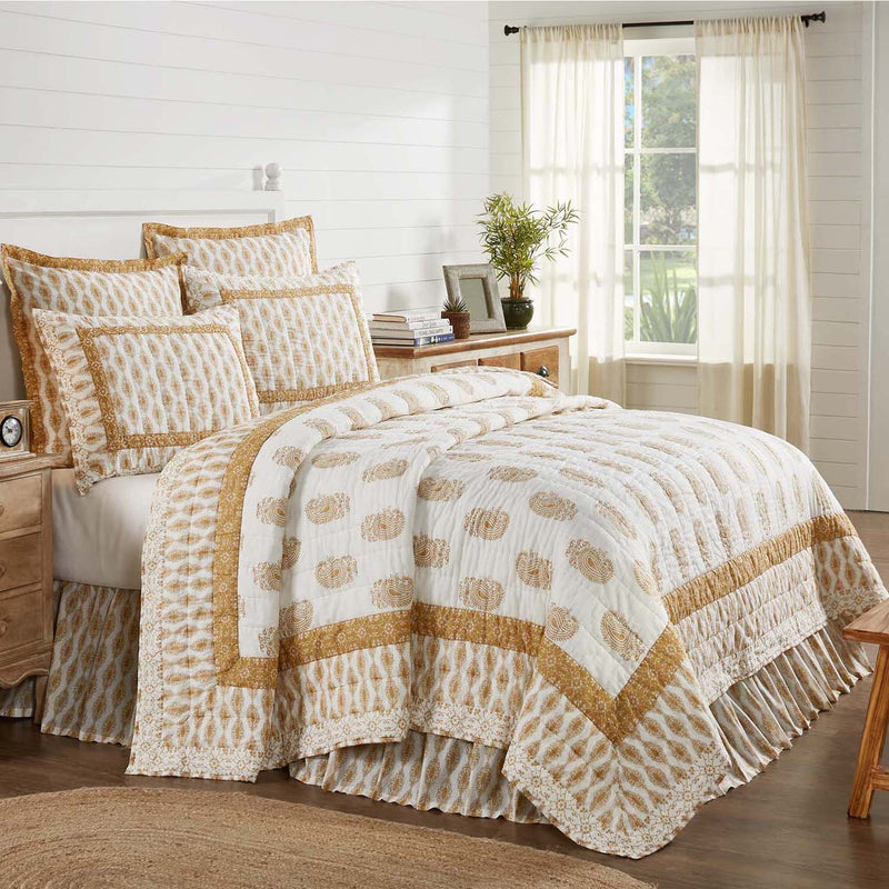 Avani Gold Quilted Collection