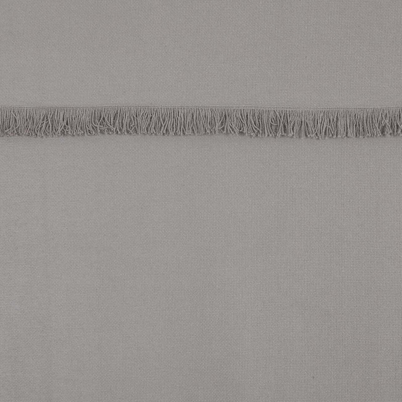Burlap Dove Grey Shower Curtain 72x72