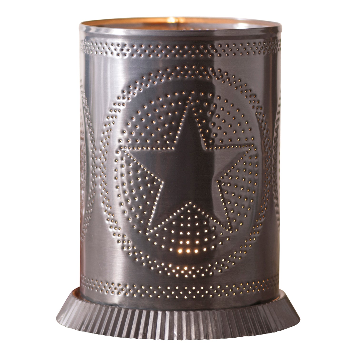 Candle Warmer with Regular Star in Country Tin
