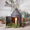 15-Inch Fireside Lantern in Kettle Black