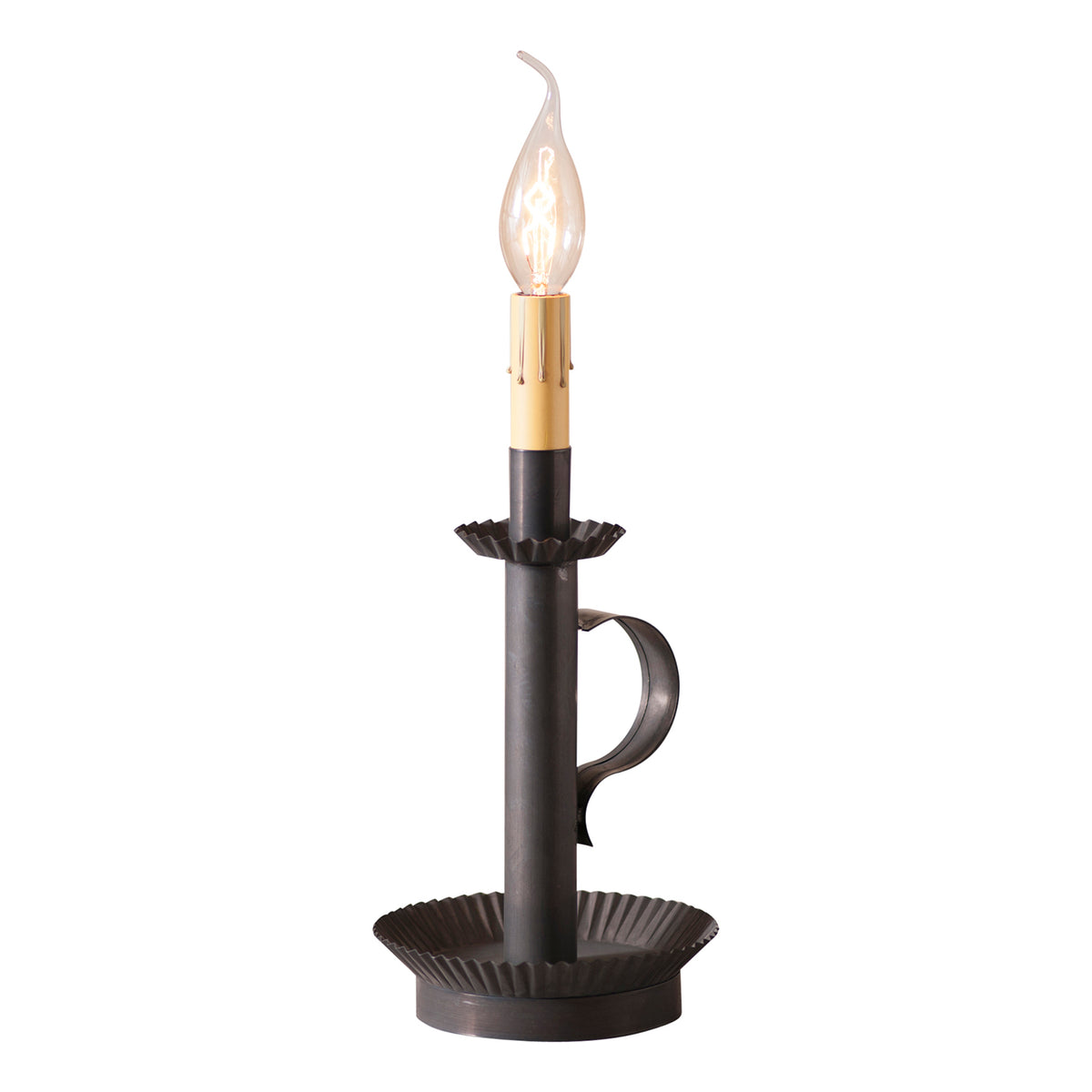Candlestick Accent Light in Blackened Tin