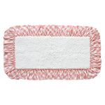 Annie Buffalo Coral Check Bathmat 27x48