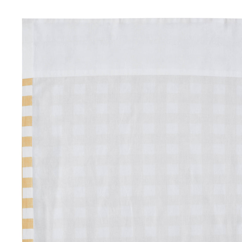 Annie Buffalo Yellow Check Valance 16x60