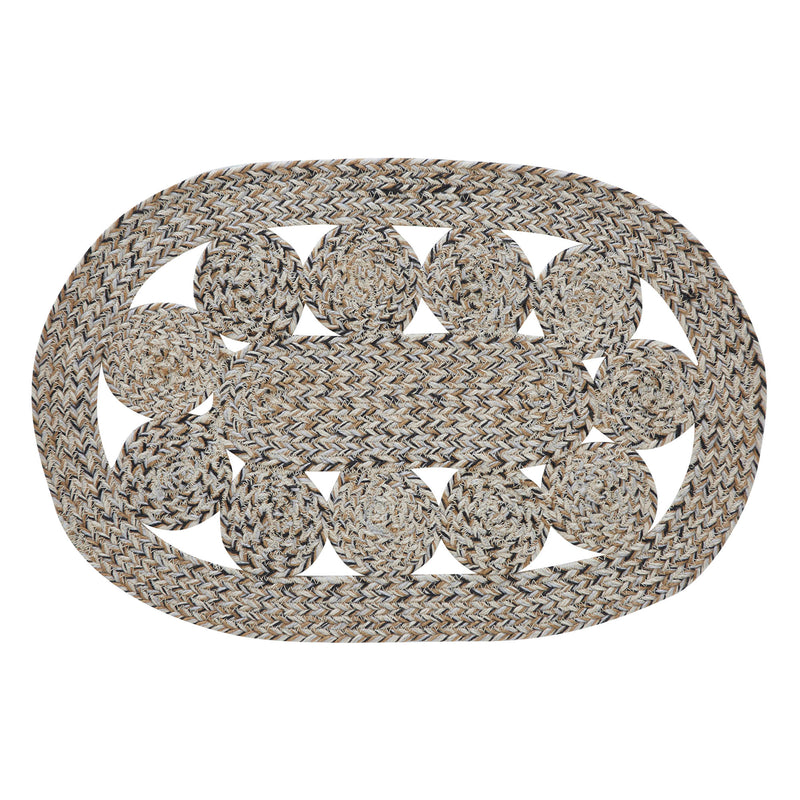 Celeste Blended Pebble Indoor/Outdoor Placemat 13x19