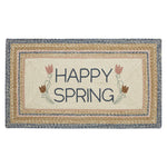 Kaila Happy Spring Jute Rug Rect w/ Pad 27x48
