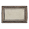 Floral Vine Jute Rug Rect Welcome 20x30