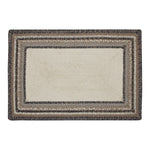 Floral Vine Jute Rug Rect Welcome w/ Pad 20x30
