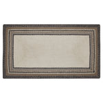 Floral Vine Jute Rug Rect Welcome w/ Pad 27x48