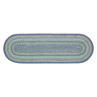 Jolie Jute Oval Runner 12x36