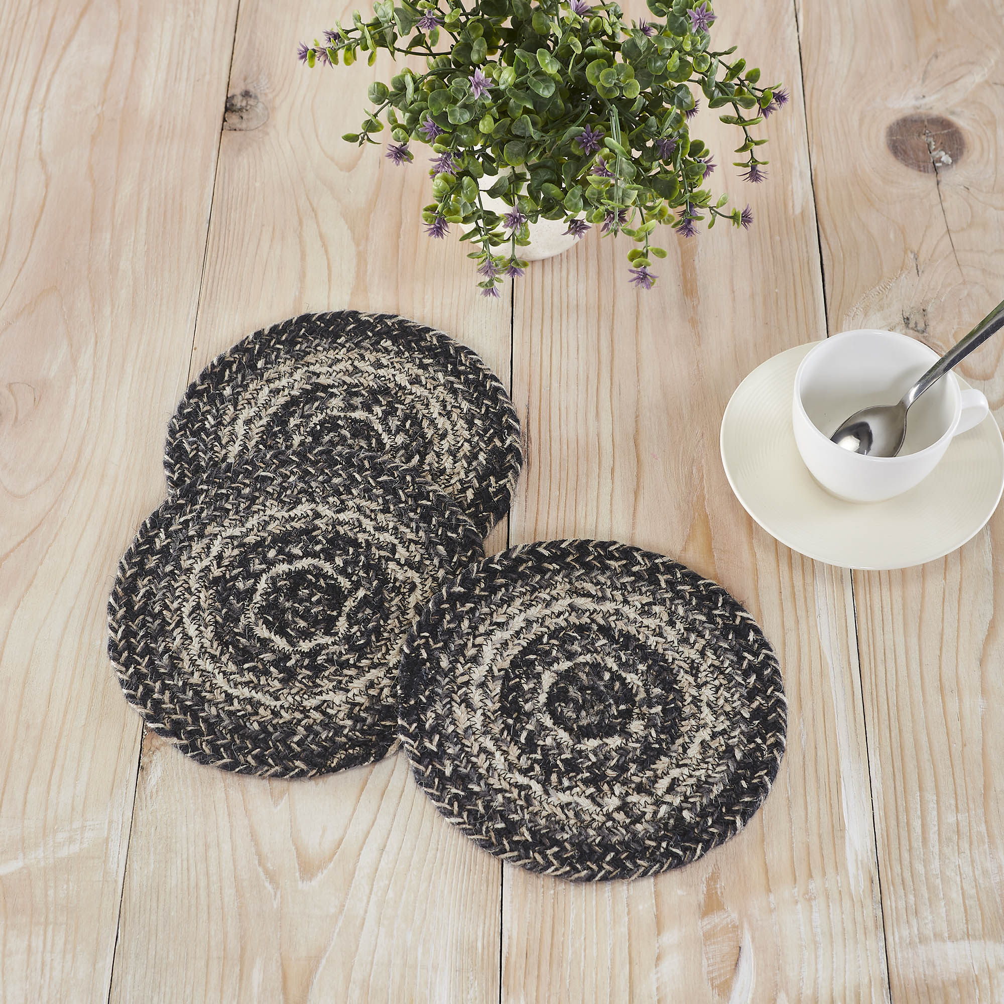 VHC Sawyer Mill Jute Trivet - Thumbnail 3