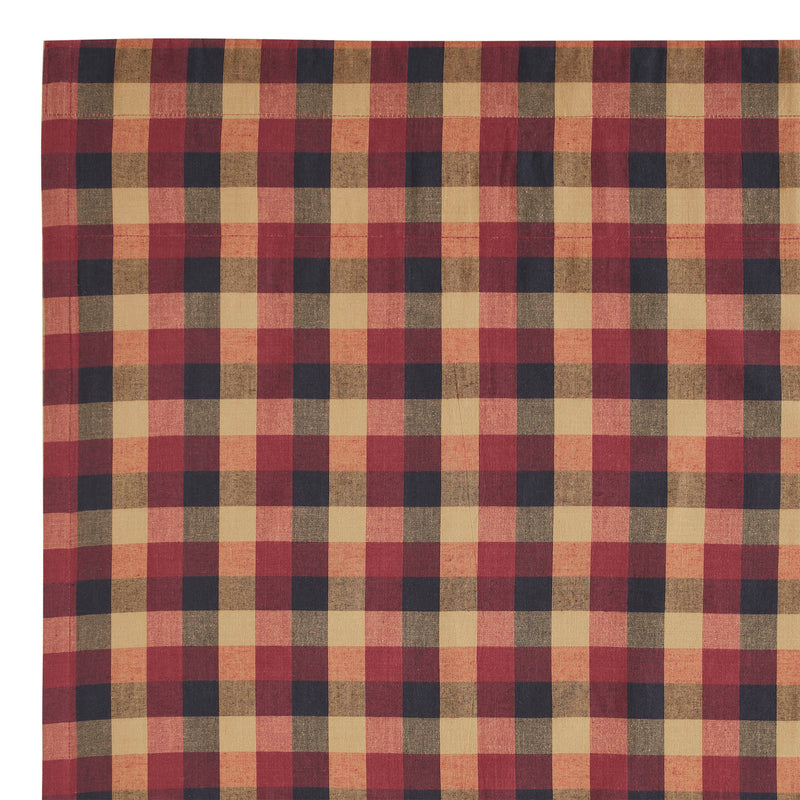 Heritage Farms Primitive Check Blackout Panel 84x40