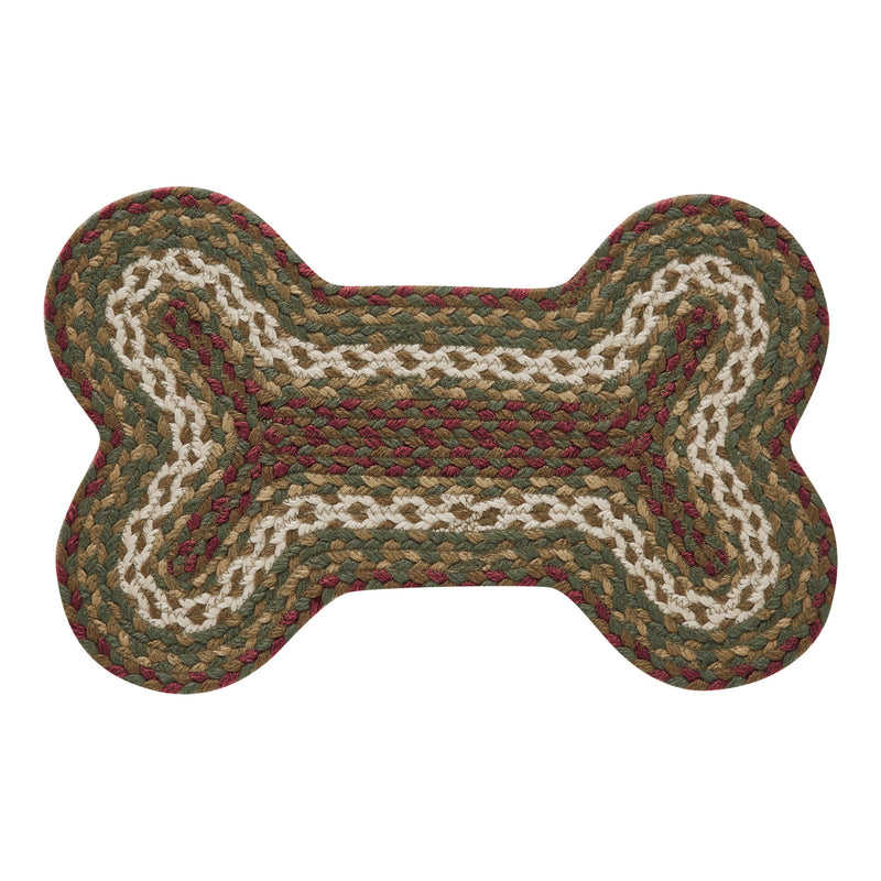 Tea Cabin Indoor/Outdoor Small Bone Rug 11.5x17.5