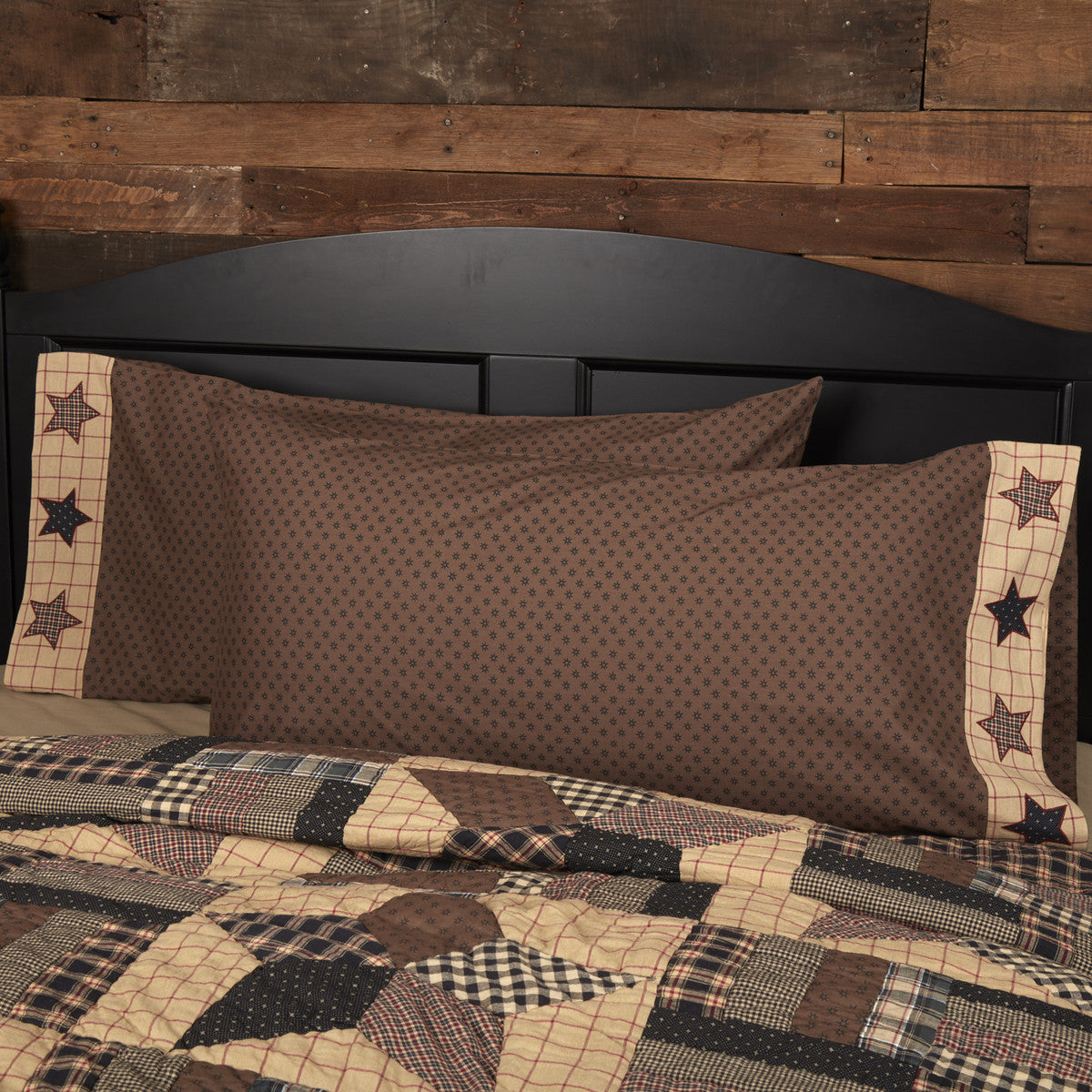 Bingham Star Quilted Collection KING PILLOW CASES