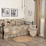 Sawyer Mill Charcoal 5pc Daybed Set