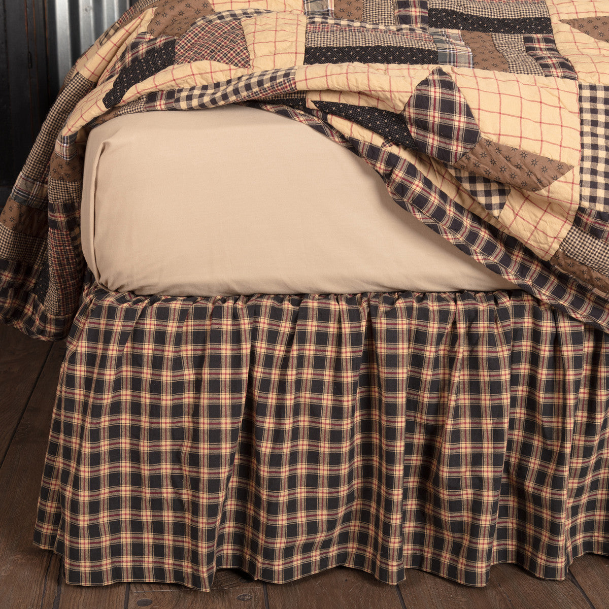 Bingham Star Quilted Collection BED SKIRT