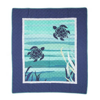 Donna Sharp Summer Surf Coastal Quilted Collection Throw