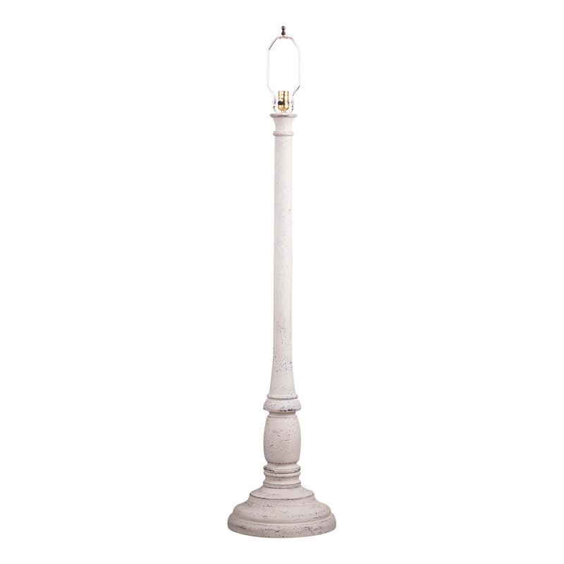 Brinton House Floor Lamp Base in Americana White