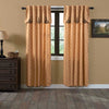 Maisie Panel with Attached Scalloped Layered Valance Set of 2 84x40