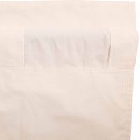 Simple Life Flax Natural Valance 16x72