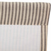 Sawyer Mill Charcoal Panel with Attached Patchwork Valance Set of 2 84x40