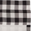 Annie Buffalo Black Check Ruffled Tier Set of 2 L24xW36