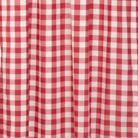 Annie Buffalo Red Check Prairie Swag Set of 2 36x36x18