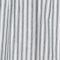 Sawyer Mill Blue Ticking Stripe Prairie Swag Set of 2 36x36x18