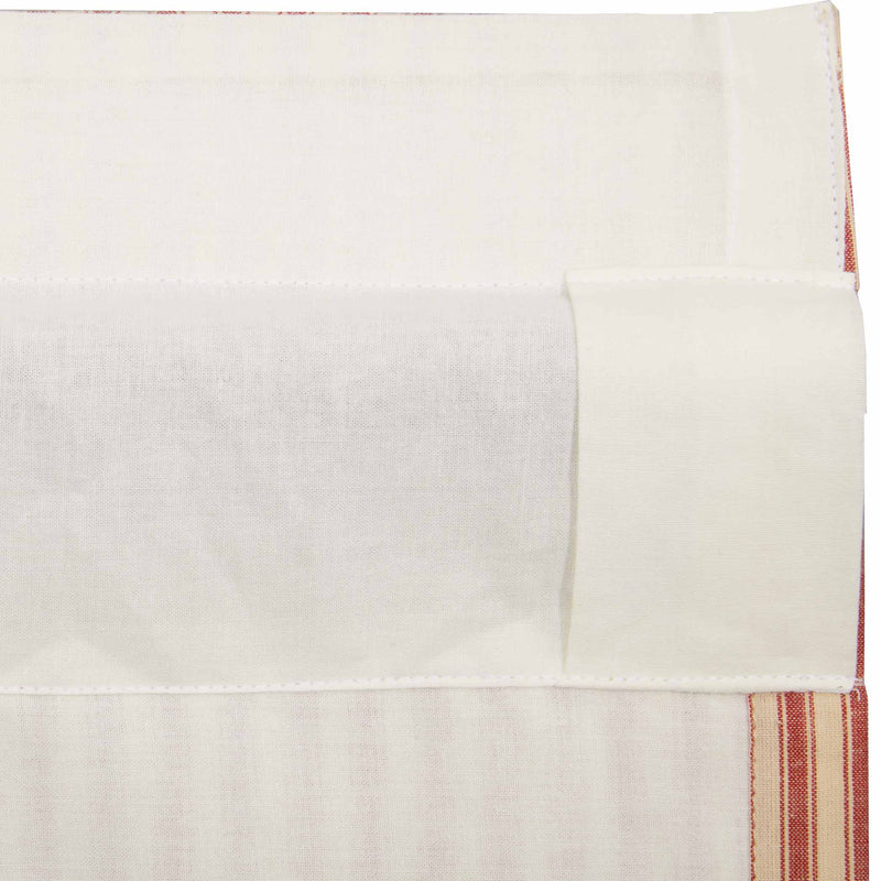 Sawyer Mill Red Patchwork Valance 19x60