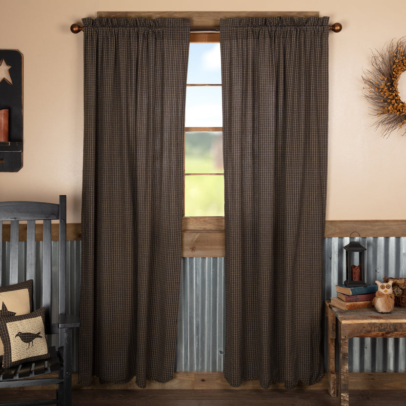 Window Treatments & Curtains Farmhouse Country Primitive VHC Brands