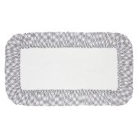 Annie Buffalo Grey Check Bathmat 27x48