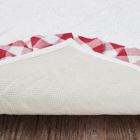 Annie Buffalo Red Check Bathmat 20x30