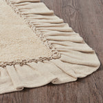 Burlap Vintage Bathmat 27x48