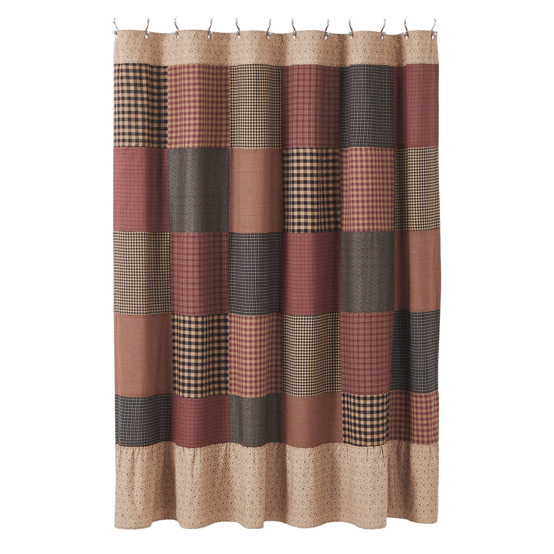Maisie Patchwork Shower Curtain 72x72