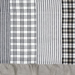 Sawyer Mill Black Patchwork Valance 19x60