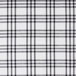Sawyer Mill Black Plaid Prairie Swag Set of 2 36x36x18