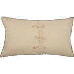 Sawyer Mill Charcoal Ticking Stripe King Sham 21x37
