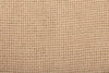 Burlap Vintage Fabric Euro Sham w/ Fringed Ruffle 26x26