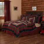 Cumberland Queen Quilt Set; 1-Quilt 90Wx90L w/2 Shams 21x27