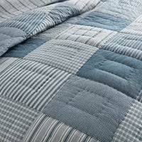 Sawyer Mill Blue Luxury King Quilt 120Wx105L