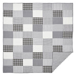 Sawyer Mill Black Queen Quilt 90Wx90L