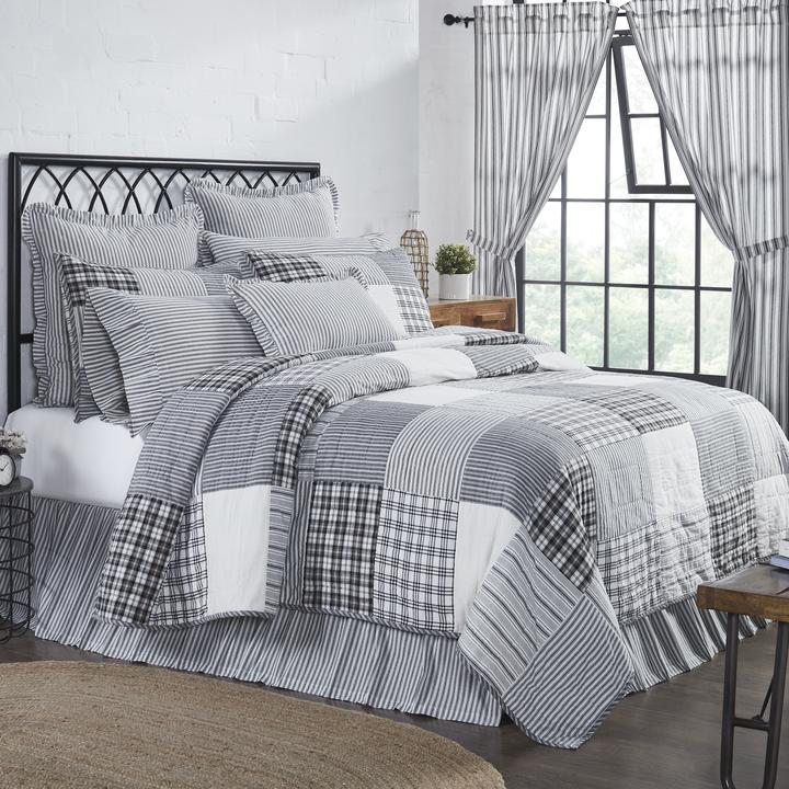 Sawyer Mill Black Quilted Collection