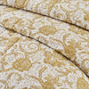 Dorset Gold Floral Quilted Collection