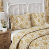 Dorset Gold Floral Quilted Collection