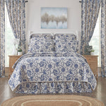 Dorset Navy Floral Quilted Collection