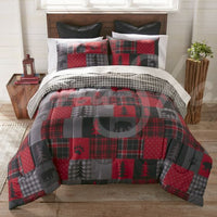 Red Forest Comforter Collection