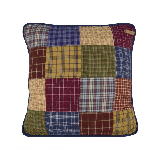 Donna Sharp Lakehouse Rustic Lodge Quilted Collection Pillow