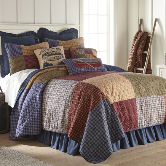 Donna Sharp Lakehouse Rustic Lodge Quilted Collection